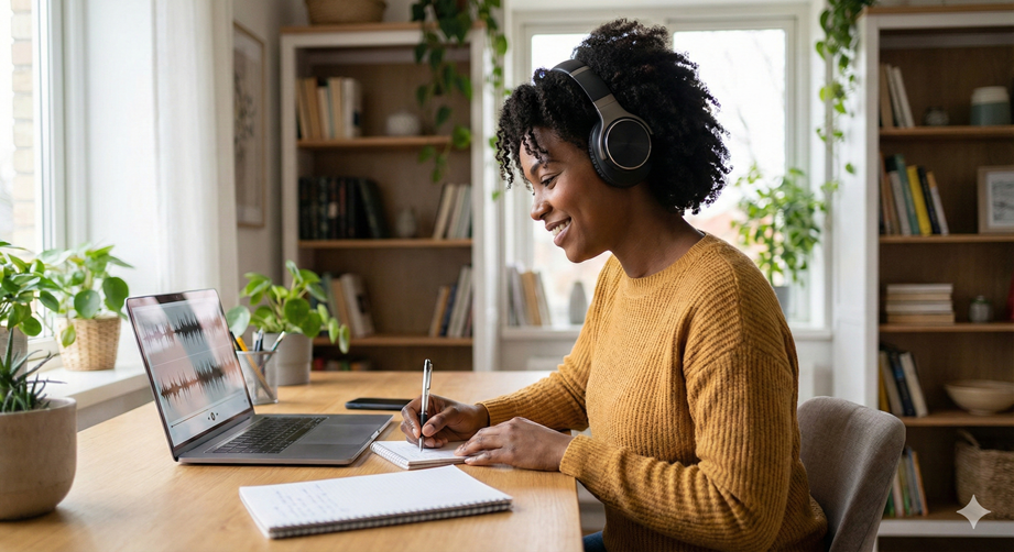 oficina: revisão de audiolivros