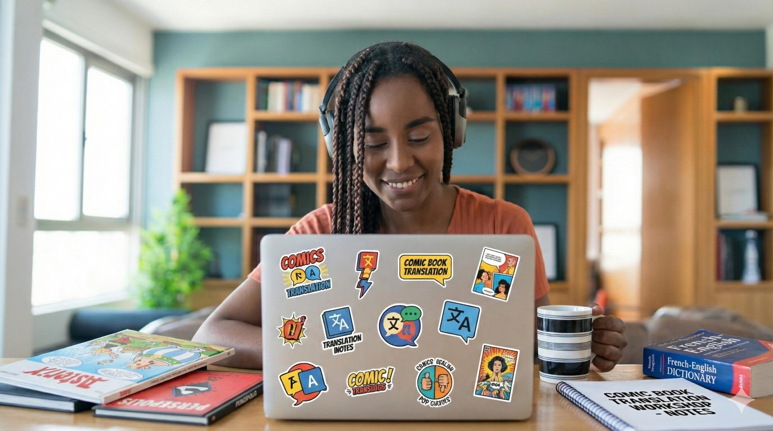 oficina: tradução de hqs