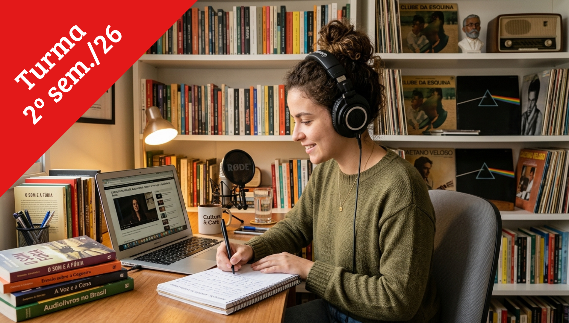 revisão de audiolivros